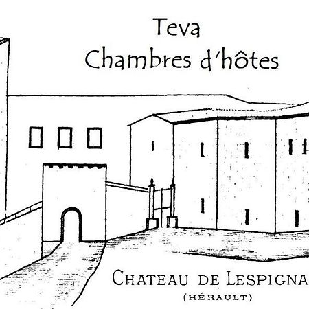 Teva Panzió Lespignan Kültér fotó